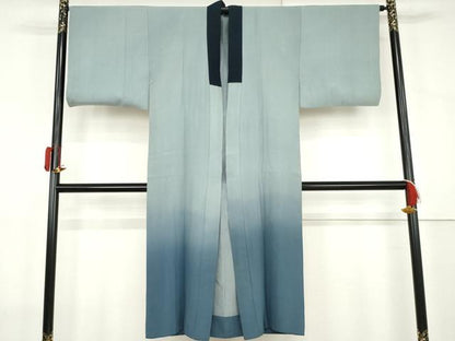 平和屋着物●長襦袢　袷　女人文　暈し染め　正絹　逸品　AABL0089cs