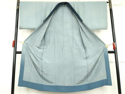 平和屋着物●長襦袢　袷　女人文　暈し染め　正絹　逸品　AABL0089cs