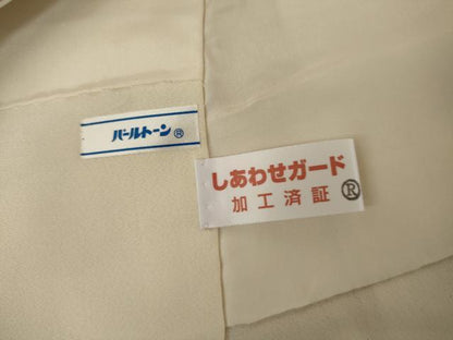 平和屋着物●江戸小紋　鮫小紋柄　三越扱い　正絹　逸品　AABL0116cs