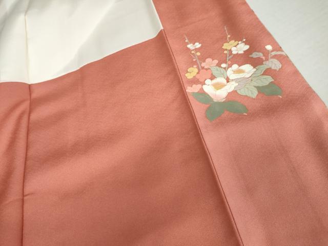 平和屋着物▼訪問着　花籬文　暈し染め　金彩　正絹　逸品　未使用　AABL0152cs
