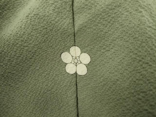 平和屋着物●上質な色無地　薄青色　正絹　逸品　未使用　AABL0155cs