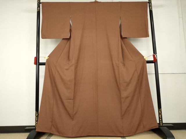 平和屋着物●江戸小紋　角通し　正絹　逸品　AABL0191cs