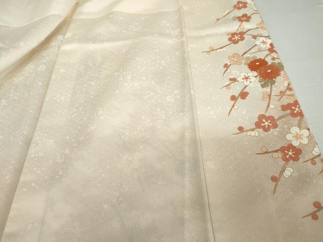 平和屋着物●訪問着　駒刺繍　藤花房　金彩　正絹　逸品　AABL0194cs