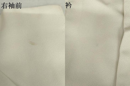 平和屋着物●京加賀友禅　百貫達雄　訪問着　枝花文　暈し染め　正絹　逸品　AABL0207cs