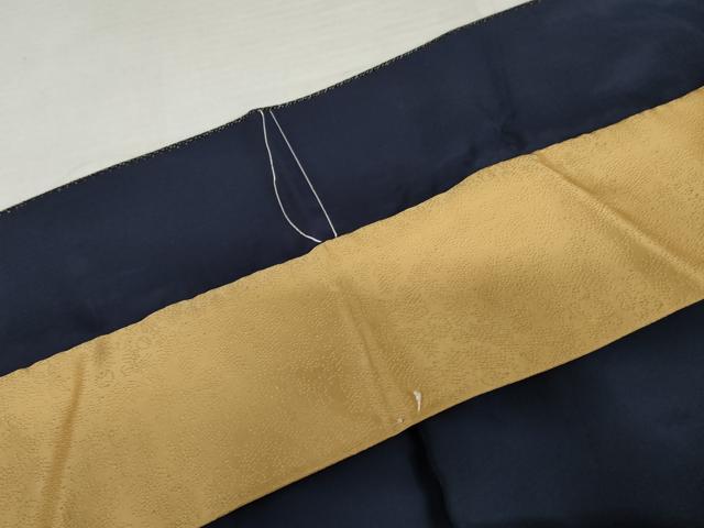 平和屋着物●訪問着　総刺繍　舞桜　暈し染め　金糸　正絹　逸品　AABL0217cs