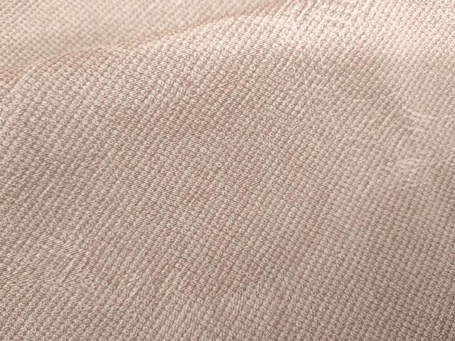 平和屋着物●上質な小紋　貝桶花文　正絹　逸品　未使用　AABL0220cs