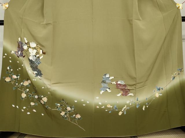 平和屋着物●豪華色留袖　童子遊び　暈し染め　金彩　正絹　逸品　AABL0229cs