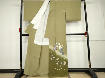 平和屋着物●豪華色留袖　童子遊び　暈し染め　金彩　正絹　逸品　AABL0229cs