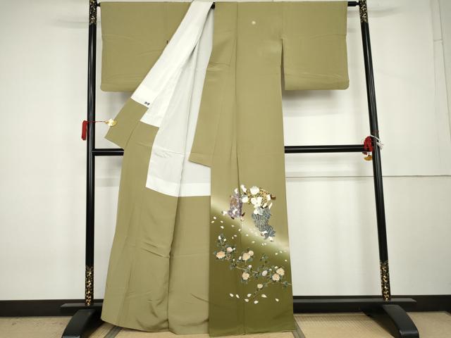 平和屋着物●豪華色留袖　童子遊び　暈し染め　金彩　正絹　逸品　AABL0229cs