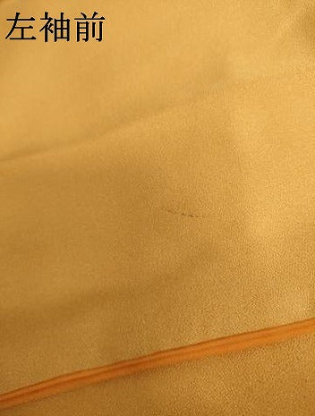 平和屋着物●訪問着　刺繍　色紙重ね草花文　金彩　正絹　逸品　AABL0240cs