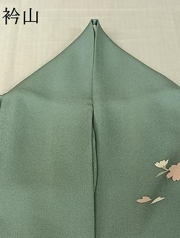 平和屋着物▽訪問着　単衣　流水花丸文　金彩　正絹　逸品　AABL0263jh