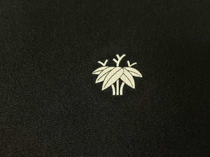 平和屋着物▽豪華黒留袖　単衣　鳳凰花文　金銀彩　正絹　逸品　未使用　AABL0274jh