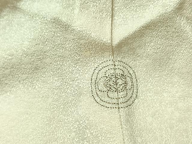 平和屋着物▽訪問着　単衣　刺繍　草花文　金彩　正絹　逸品　AABL0279jh