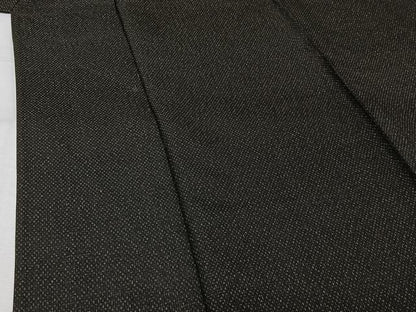 平和屋着物▽男性　紬　単衣　十字絣　正絹　逸品　AABL0283jh