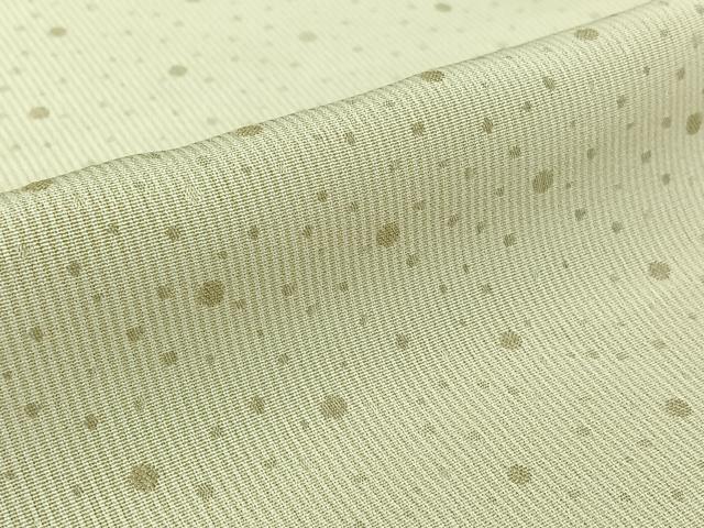 平和屋着物▽お召　単衣　水玉文　正絹　逸品　AABL0290jh