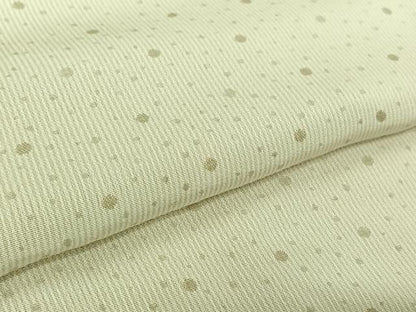 平和屋着物▽お召　単衣　水玉文　正絹　逸品　AABL0290jh