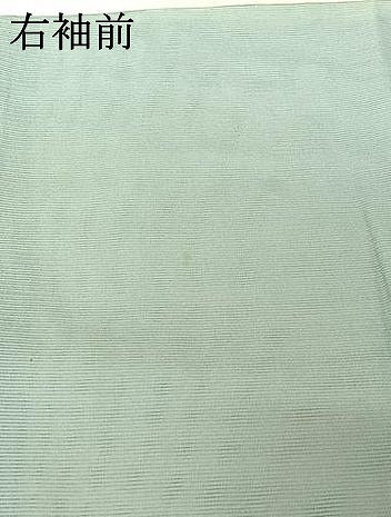平和屋着物▽道行コート　スリーシーズン　春夏秋　塵除け　絽袷　絽×絽　花籬文　銀彩　正絹　逸品　AABL0313jh