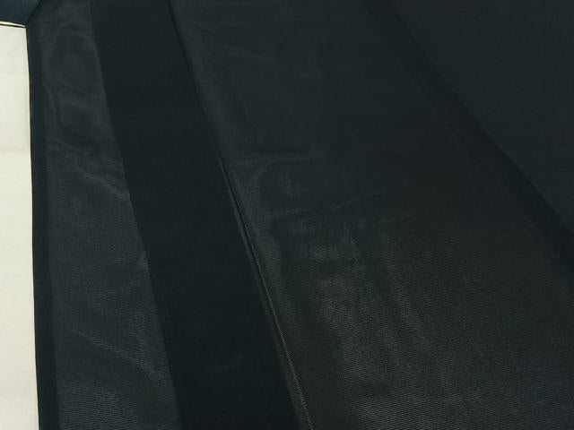 平和屋着物＊夏物　男性　色紋付　留紺色　正絹　逸品　AABL0317jh