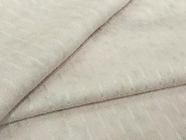 平和屋着物▽お召　単衣　縞　正絹　逸品　AABL0330jh