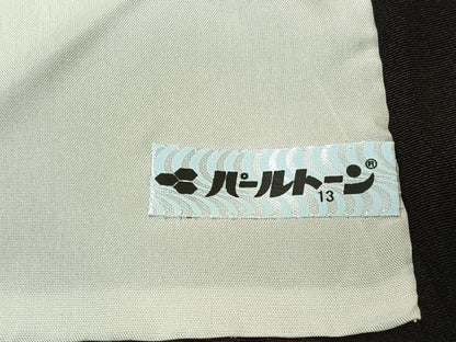 平和屋着物▽上質な小紋　単衣　丸文　正絹　逸品　AABL0336jh