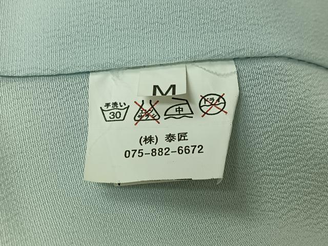 平和屋着物▽訪問着　単衣　立波片輪車文　洗える着物　AABL0351jh