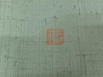 平和屋着物▽訪問着　単衣　紬地　作家物　手描き　陶器文　暈し染め　正絹　逸品　AABL0358jh