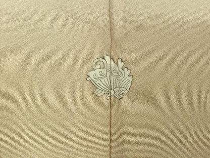 平和屋着物▽訪問着　単衣　南天文　暈し染め　正絹　逸品　AABL0411jh