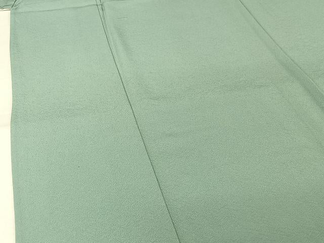 平和屋着物▽上質な色無地　単衣　瓶覗色　正絹　逸品　AABL0413jh