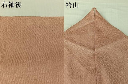 平和屋着物▽訪問着　単衣　絞り　刺繍　草花文　金彩　正絹　逸品　AABL0436jh