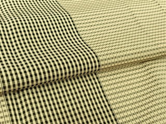 平和屋着物▽道行コート　スリーシーズン　春夏秋　塵除け　間道　ロング丈　正絹　逸品　AABL0451jh