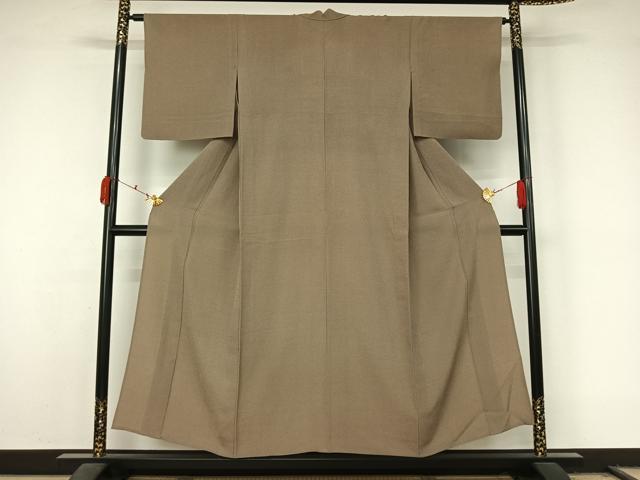 平和屋着物▽江戸小紋　単衣　行儀　さが美扱い　正絹　逸品　AABL0458jh