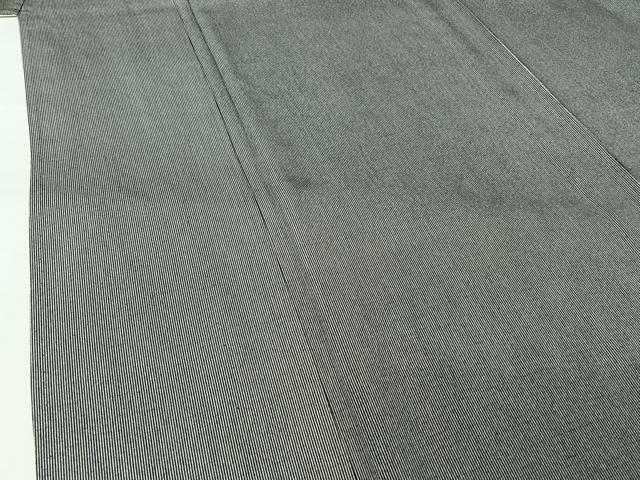 平和屋着物▽伝統工芸士　廣瀬雄望　江戸小紋　単衣　万筋　紺青色×白色　正絹　逸品　AABL0496jh