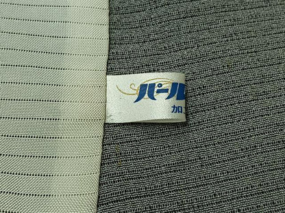 平和屋着物▽伝統工芸士 砂川健一　江戸小紋　単衣　市松文様　正絹　逸品　未使用　AABL0508jh