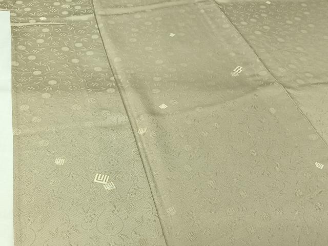 平和屋着物▽上質な小紋　単衣　源氏香　金彩　正絹　逸品　AABL0536jh