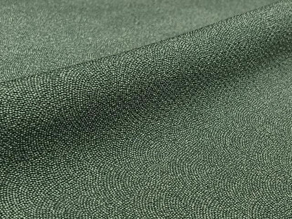 平和屋着物▽清水峯州　江戸小紋　単衣　極小鮫小紋柄　反端付き　正絹　逸品　AABL0537jh