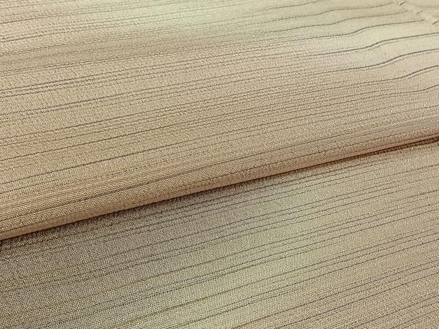 平和屋着物▽本塩沢　やまだ織　訪問着　染色作家　桐村博　単衣　霞文　暈し染め　正絹　逸品　AABL0540jh