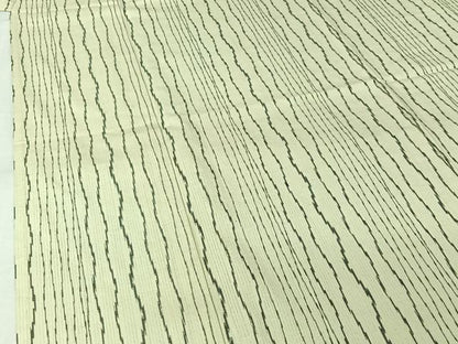 平和屋着物▽上質な紬　単衣　立涌文　正絹　逸品　AABL0543jh