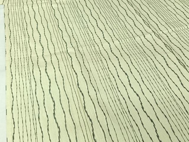 平和屋着物▽上質な紬　単衣　立涌文　正絹　逸品　AABL0543jh