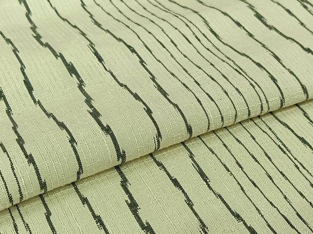 平和屋着物▽上質な紬　単衣　立涌文　正絹　逸品　AABL0543jh