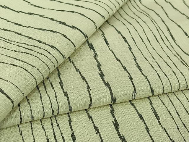 平和屋着物▽上質な紬　単衣　立涌文　正絹　逸品　AABL0543jh