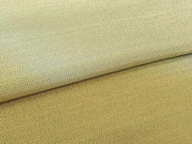 平和屋着物▽本塩沢　やまだ織　訪問着　染色作家　桐村博　単衣　霞文　暈し染め　正絹　逸品　AABL0573jh