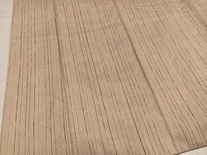 平和屋着物●上質な紬　間道　正絹　逸品　AABL0602ph
