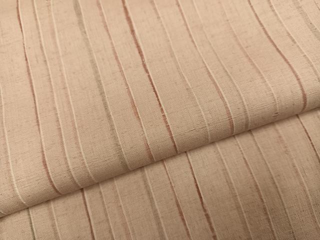 平和屋着物●上質な紬　間道　正絹　逸品　AABL0602ph