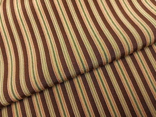 平和屋着物●服飾評論家　市田ひろみ　小紋　間道　正絹　逸品　AABL0615ph