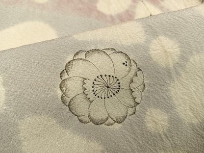 平和屋着物●訪問着　辻が花　絞り　正絹　逸品　AABL0629ph