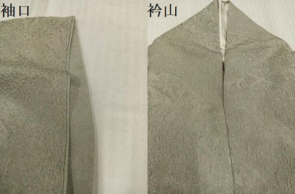 平和屋着物●上質な小紋　辻が花地紋　正絹　逸品　AABL0639ph