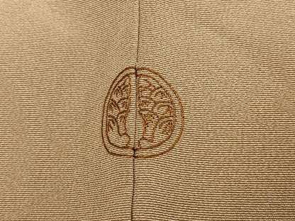 平和屋着物●豪華色留袖　駒刺繍　浜松文　金彩　正絹　逸品　AABL0643ph