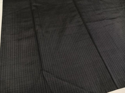 平和屋着物●男性　紬　格子　正絹　逸品　AABL0678ph