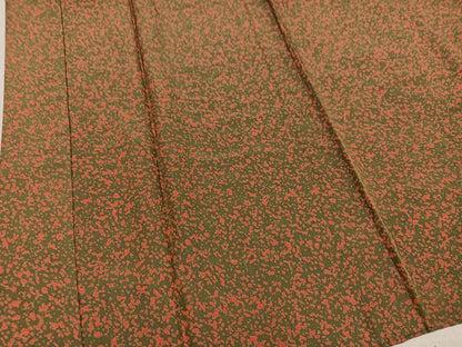 平和屋着物●長襦袢　無双仕立て　霞文　正絹　逸品　AABL0684ph