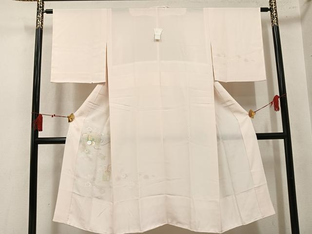 平和屋着物●長襦袢　無双仕立て　龍　絵馬　お守り　正絹　逸品　AABL0689ph